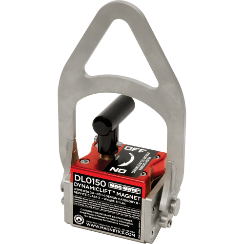 Aimants Dynamic Lift, Capacit&eacute; de retenue 150, 5" lo x 2" la x 9" h Equipex
