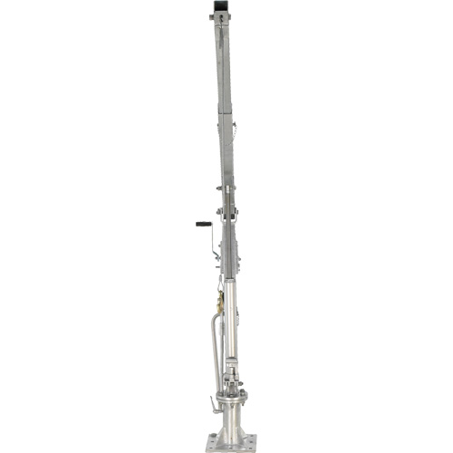 Winch Operated Truck Jib Crane, 1000 lbs. (0.5 tons) Capacity, 97" Max. Clearance Equipex