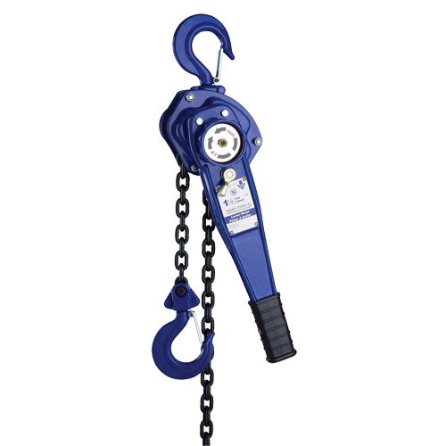 Lever Hoist, 5' Lift, 1500 lbs. (0.75 tons) Capacity, Grade 80 load chain Chain Equipex