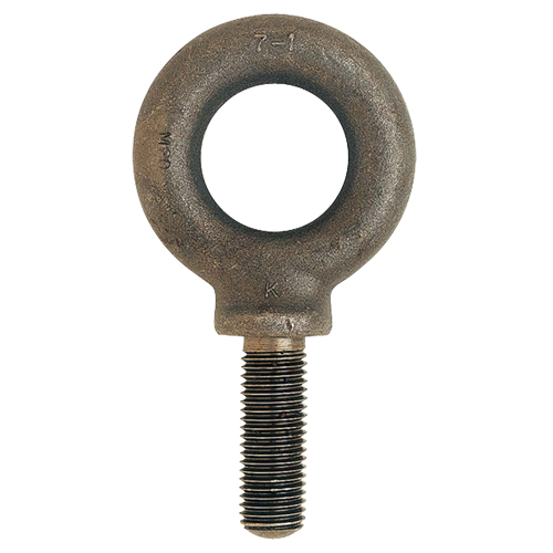 Boulon &agrave; œil, 54 mm dia, 38 mm lo, Fini naturel sans enduit, 2266 lb (1,133 tonne) capacit&eacute; Equipex