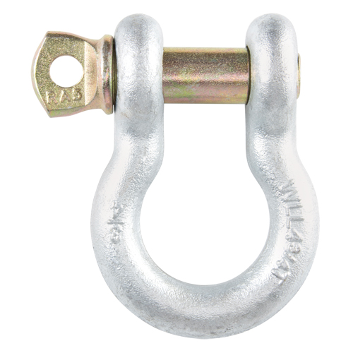 Manille d'ancrage &agrave; vis, 3/16", Cheville &agrave; vis, Galvanis&eacute; &agrave; chaud Equipex
