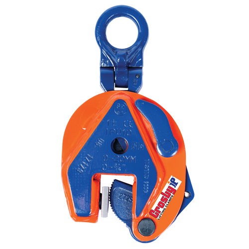 IPU10 Universal Lifting Clamp, 12000 lbs. (6 tons), 0" - 2" Jaw Opening Equipex