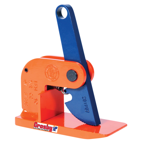 IPH10 Horizontal Lifting Clamp, 9000 lbs. (4.5 tons) Limit, 0" - 2-2/5" Jaw Equipex