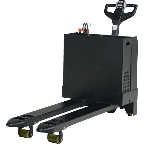 Fully Powered Electric Pallet Truck, 4500 lbs. Cap., 48" L x 30.25" W Equipex