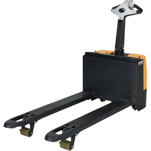 Fully Powered Electric Pallet Truck, 3000 lbs. Cap., 47" L x 25" W Equipex