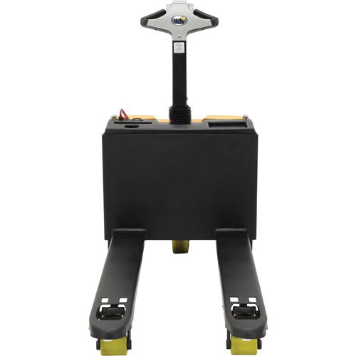 Transpalette &eacute;lectrique motoris&eacute; a/balance, Capacit&eacute; 3300 lb, 48" lo x 28,25" la Equipex