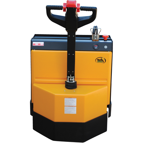 Transpalette &eacute;lectrique motoris&eacute;, Capacit&eacute; 4500 lb, 48" lo x 30,25" la Equipex