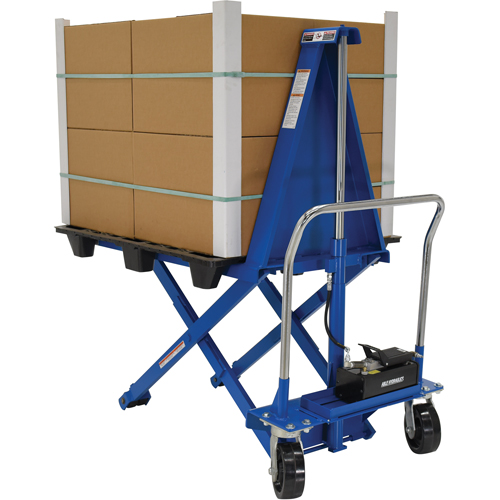 L&egrave;ve-palette &eacute;lectrique, Acier, Capacit&eacute; de 2500 lb Equipex