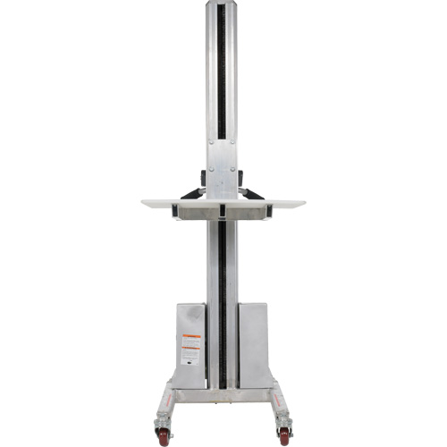 Quick Lift Stacker, Electric Operated, 175 lbs. Capacity, 57" Max Lift Equipex
