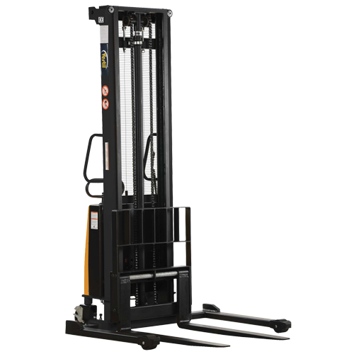 Gerbeur pour chariot &eacute;l&eacute;vateur, Fonctionnement &eacute;lectrique, Capacit&eacute; 2000 lb, Lev&eacute;e max 150" Equipex