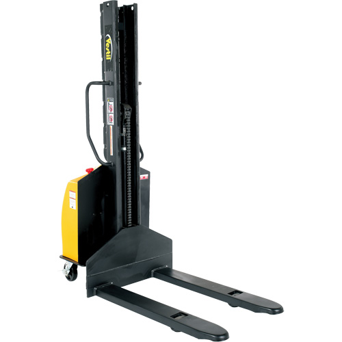 Gerbeur motoris&eacute; avec m&acirc;t &eacute;troit, Fonctionnement &eacute;lectrique, Capacit&eacute; 1500 lb, Lev&eacute;e max 118" Equipex
