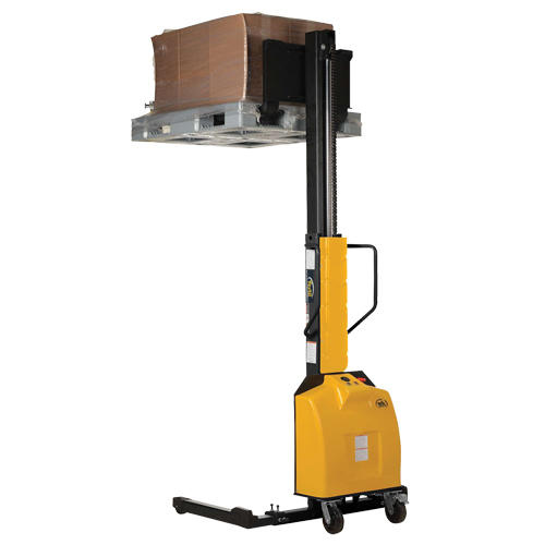 Gerbeur motoris&eacute; avec m&acirc;t &eacute;troit, Fonctionnement &eacute;lectrique, Capacit&eacute; 1500 lb, Lev&eacute;e max 98" Equipex
