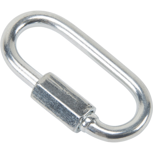 Maillon rapide zingu&eacute;, 220 lb (0,11 tonne), 1/8" Equipex