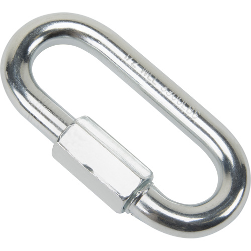 Zinc Plated Quick Link, 3300 lbs (1.65 tons), 1/2" Equipex