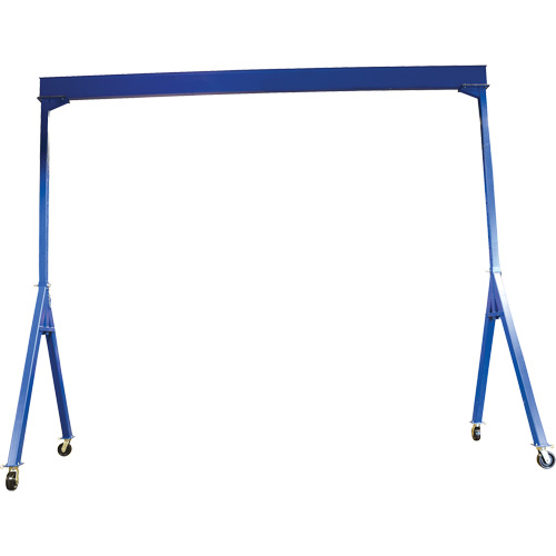 Grue-portique ajustable en acier, 20' lo, Capacit&eacute; 8000 lb (4 tonnes) Equipex