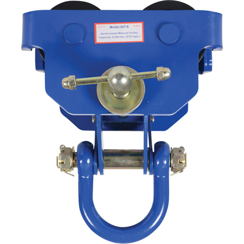 Quick Install Manual Trolley, 6000 lbs. Equipex