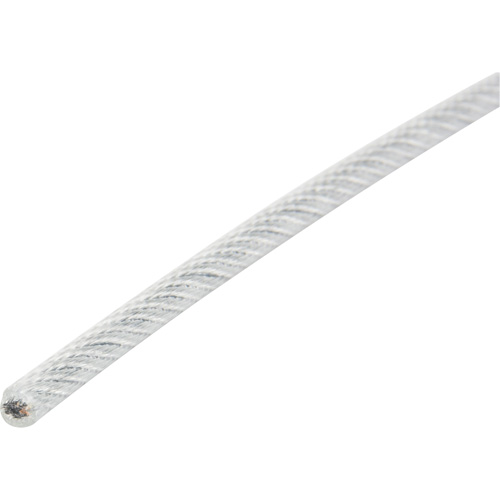 C&acirc;ble m&eacute;tallique, 1000' (304,8 m) x 1/16", 480 lb (0,24 tonne), Galvanis&eacute; Equipex