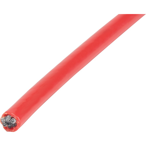 Wire Rope, 1000' (304.8 m) x 1/4", 7000 lbs. (3.5 tons), Galvanized Equipex