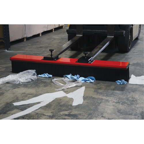 Fork Truck Mounted Brush Sweeper Equipex