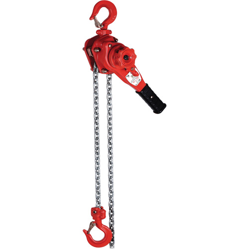 VQ Super Series Lever Hoist, 10' Lift, 3500 lbs. (1.75 tons) Capacity, Grade 100 Alloy Chain Equipex