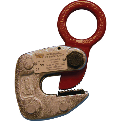 VQHPC Horizontal Lifting Clamp, 6000 lbs. (3 tons) Limit, 15/32" - 1-3/8" Jaw Equipex