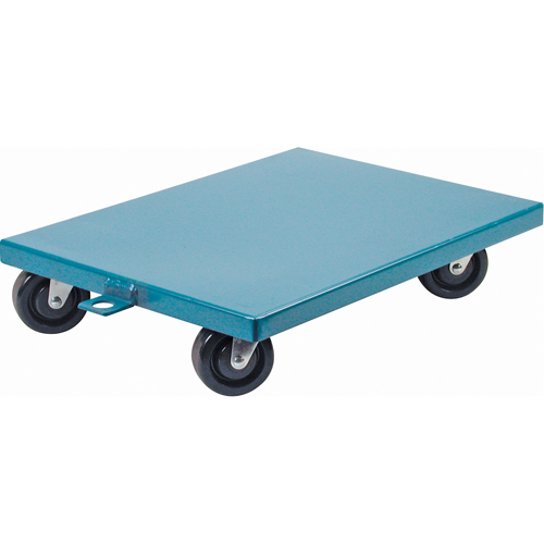 Steel Deck Dollies, 18" W x 24" D x 7" H, 1200 lbs. Capacity Equipex