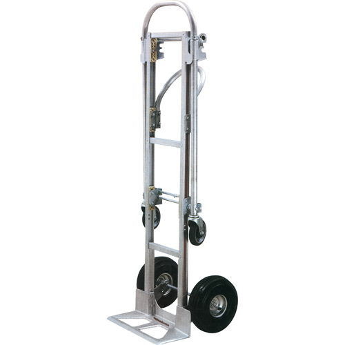 Gemini&reg; Convertible Hand Trucks, Aluminum, 1000 lbs. Capacity Equipex