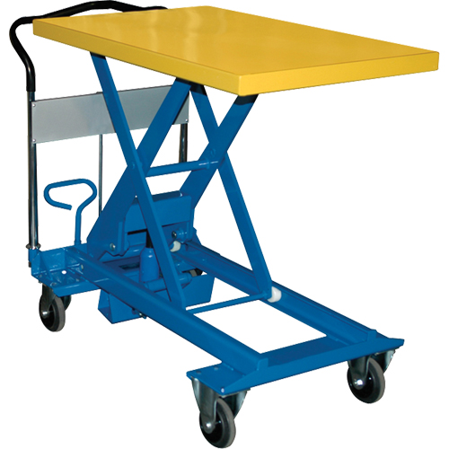 Dandy Lift Scissor Lift Table, 35-5/8" L x 23-3/5" W, Steel, 1100 lbs. Capacity Equipex