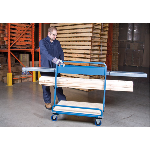 Lumber Cart, 39" x 26" x 45", 1200 lbs. Capacity Equipex