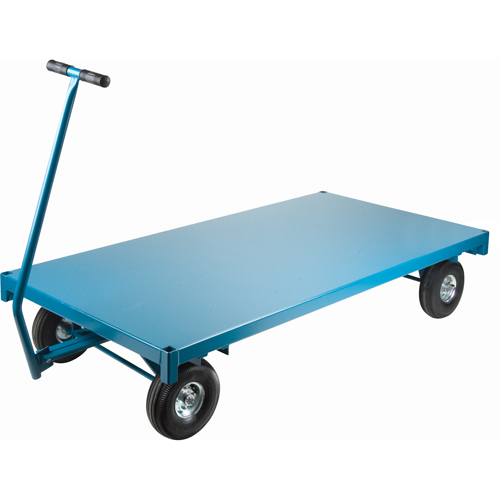 Platform Trucks - Ergonomic Platform Wagon Trucks, 36" W x 72" L, 1000 lbs. Capacity Equipex