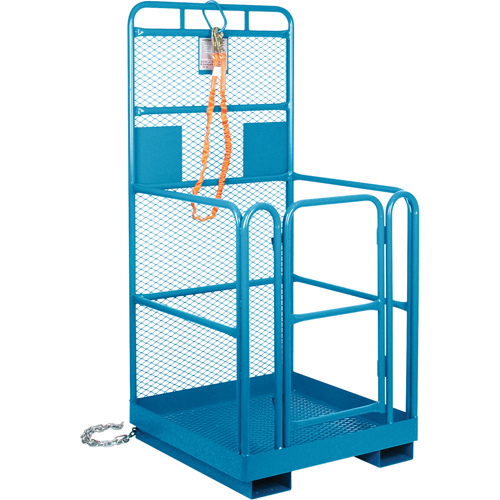 Nacelle &eacute;l&eacute;vatrice pour travail en hauteur, 36" x 36" x 72" h, Capacit&eacute; de 1000 lb, Acier Equipex