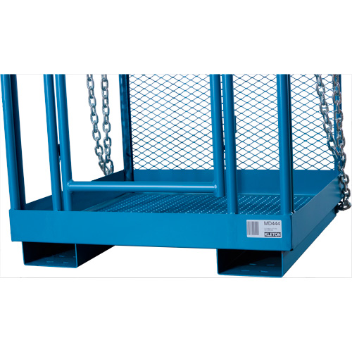 High Work Maintenance Platform, 48" W x 48" D x 72" H, 1000 lbs. Capacity, Steel Equipex