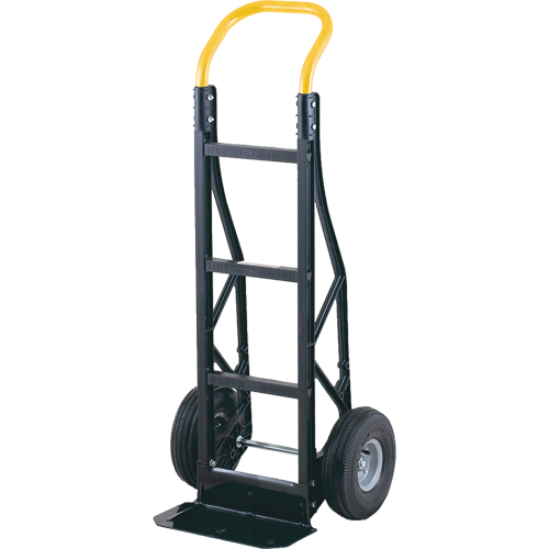 Lite Hand Truck, Continuous Handle, Nylon, 48" Height, 500 lbs. Capacity Equipex