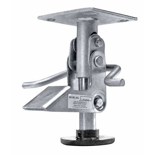 Frein de plancher robuste, 9-23/32" Hauteur rallong&eacute;e, 8-5/8 Hauteur r&eacute;tract&eacute;e Equipex