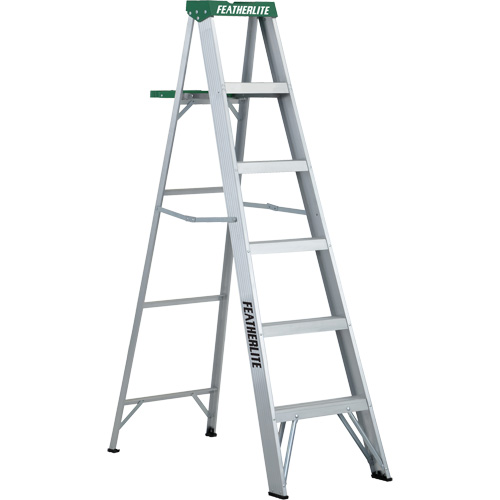 Escabeaux commerciaux (s&eacute;rie 2400), 7', Aluminium, Capacit&eacute; 225 lb, Type 2 Equipex