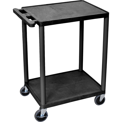 Chariot utilitaire, 2 tiers, 18" x 33" x 24", Capacit&eacute; 400 lb Equipex