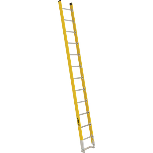 &eacute;chelle simple &agrave; une section - S&eacute;rie 6100, 12', Fibre de verre, 375 lb, CSA calibre 1AA Equipex