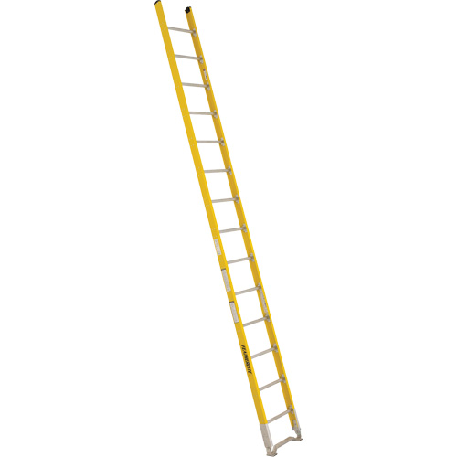 &eacute;chelle simple &agrave; une section - S&eacute;rie 6100, 14', Fibre de verre, 375 lb, CSA calibre 1AA Equipex