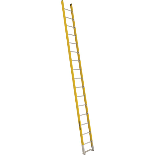 Single Section Straight Ladder - 6100 Series, 16', Fibreglass, 375 lbs., CSA Grade 1AA Equipex