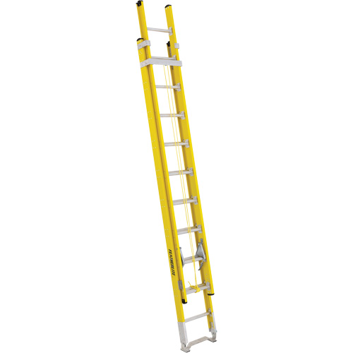 Industrial Heavy-Duty Extension Ladders (6200 Series), 375 lbs. Cap., 17' H, Grade 1AA Equipex