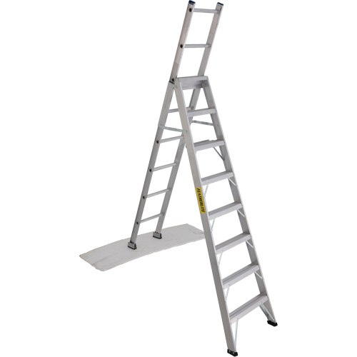 Escabeaux industriels Multi-Way de s&eacute;rie 2700, 8', Aluminium, Capacit&eacute; de 250 lb, ANSI 1, CSA 1 Equipex