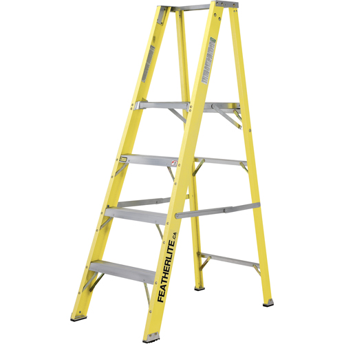 Industrial Heavy-Duty Platform Stepladders (6500 Series), 8', 300 lbs. Cap. Equipex