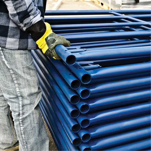 Scaffolding, Steel Frame, 84" D x 60" H Equipex