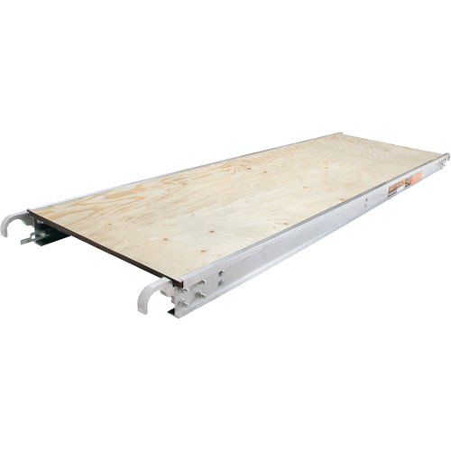 Work Platforms - Plywood Deck, Wood, 7' L x 24" W Equipex