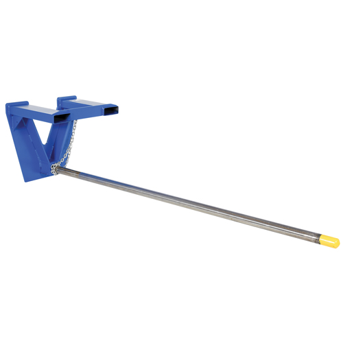 Forklift Carpet Boom, 108-1/2" Length, Fork Mount, 2500 lbs. Capacity Equipex