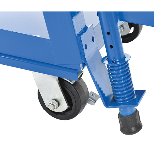 Stock Picking Cart, Steel, 21-7/8" W x 56-1/8" D, 3 Shelves, 1000 lbs. Capacity Equipex