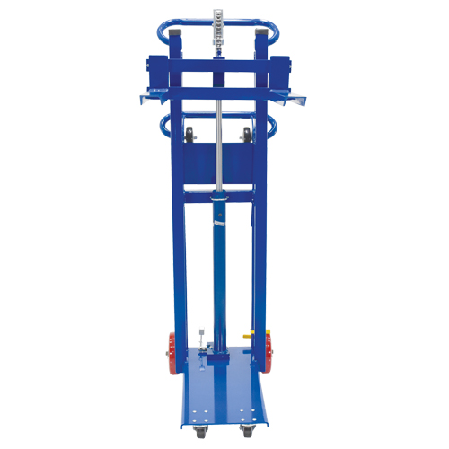 Empileur &agrave; plateforme, M&eacute;canisme Pompe au pied, Capacit&eacute; de 750 lb, Levage max de 52" Equipex
