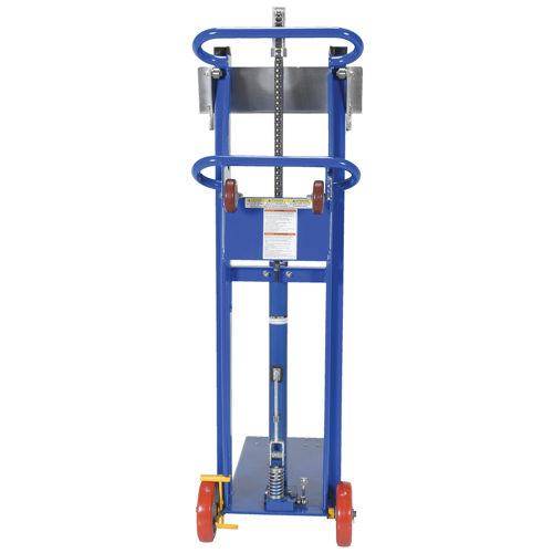 Hydra Lift Platform Stacker, Foot Pump Operated, 750 lbs. Capacity, 52" Max Lift Equipex