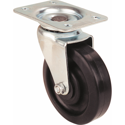 Roulette &agrave; usage l&eacute;ger, Pivotant, 3" (76 mm), Polyol&eacute;fine, 250 lb (113 kg) Equipex