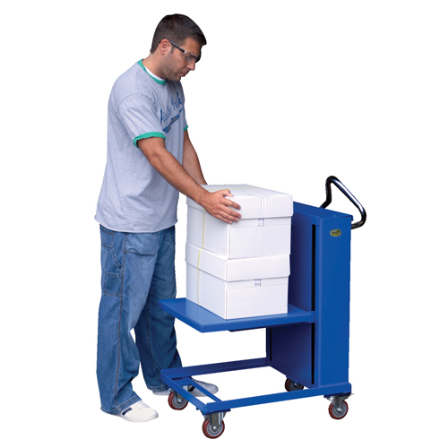 Self Elevating Tables, 20" L x 20" W, Steel, 230 lbs. Capacity Equipex